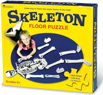 Produktbild von Bodenpuzzle - Skelett