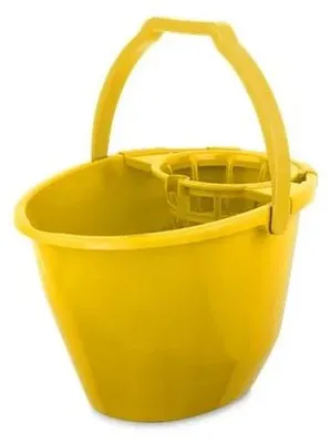 Vedro so žmýkacím košom, 11 l, BONUS, žlté