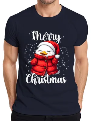 Immagine prodotto di Maglietta da uomo di Babbo Natale per bambini, Marina, XXL