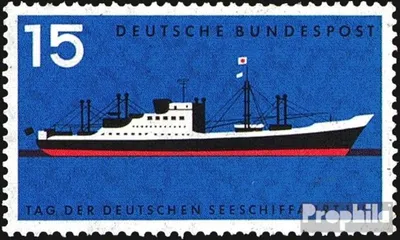 Produktbild von Briefmarken BRD (BR.Deutschland) 1957 Mi 257 (kompl.Ausg.) FDC Tag der deutschen Seeschiffahrt