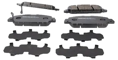 Produktbild von Bremsbelagsatz Scheiben 15,8 mm mit Verschleißwarnkontakt TRISCAN für HONDA HR-V