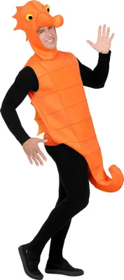 Immagine prodotto di Costume cavalluccio marino arancione, taglia:XL