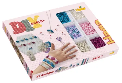 Immagine prodotto di Hama ferro su perline 3712 Hama ferro su perline midi "Kreativbox II", confezione regalo