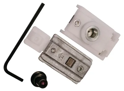 Image de Unité d'arrêt Dorma RF-GN pour coulisse G-N argentfrb.Angle d'ouverture largeur 150Grad - 18570000