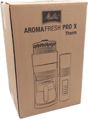 Produktbild von Melitta AromaFresh Therm Pro X - Schwarz/Silber