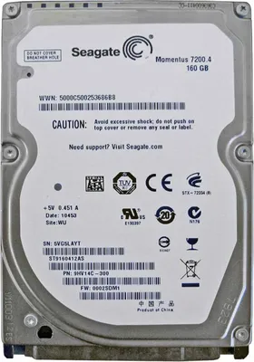 Immagine prodotto di Hard Disk 160gb Seagate Sata 2,5" Interno Momentus St9160412as Notebook Laptop
