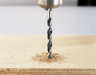 Produktbild von wolfcraft GmbH 1 Holzspiralbohrer, Bohrer, 6 mm, 94 mm, 6 mm, 5,7 cm, Chrom-Vanadium-Stahl (Cr-V)