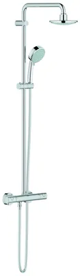 Zdjęcie produktu dla GROHE 27922000, Ściana, Chrom, Termostatyczny, Zawory obrotowe