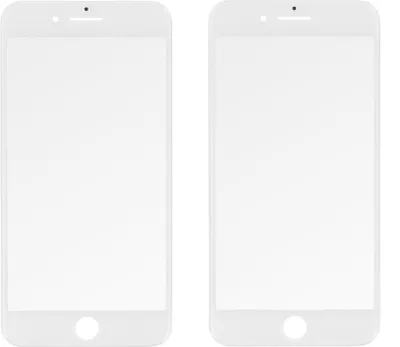 Image de Verre d'écran pour iPhone 7 Plus Blanc LCD Film de protection d'écran