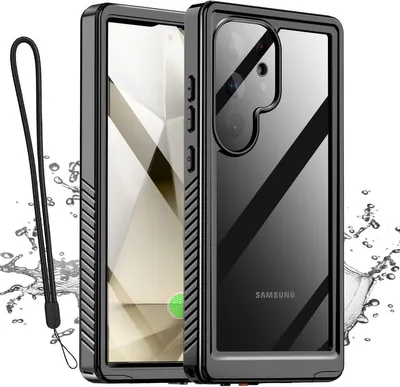Produktbild von Für Samsung Galaxy S24 Ultra 360 Grad Full Body Wasserdichte Hülle