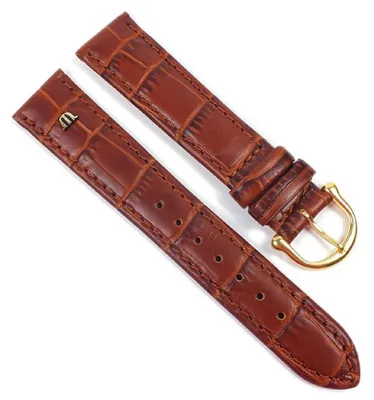 Produktbild von Maurice Lacroix Ersatzband | Kalbsleder-Louisiana-Optik, braun 21607G, Stegbreite:18mm