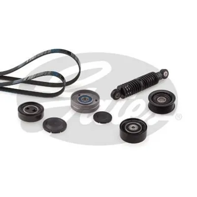 Produktbild von Gates K126PK2403 Keilrippenriemensatz für VW PASSAT Variant (3B6) PASSAT Variant (3B5) PASSAT (3B3) PASSAT (3B2) für AUDI A4 Limousine (8D2, B5) A8