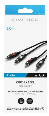 Produktbild von Stereo-Cinch-Kabel (Stecker/Stecker)