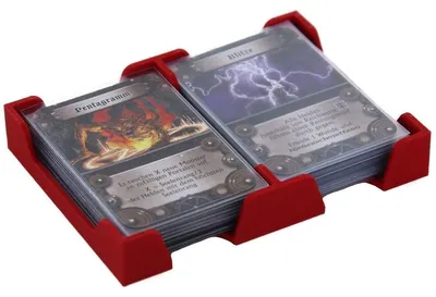 Produktbild von Kartenhalter Mini European für 84 Spielkarten, 2 Fächer