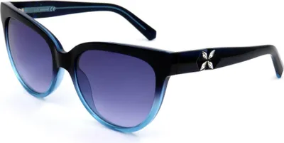 Image de Lunettes de soleil pour femmes Swarovski SK0187 Blue 56/18/140