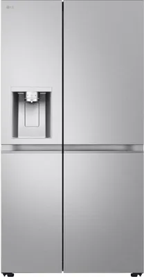 Produktbild von LG GSLE91MBAB Side-by-Side Kühlkombination Freistehend 623 l B Edelstahl