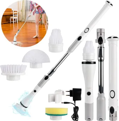 Produktbild von Elektrische Akku-Reinigungsbürste 180° Spin Reinigung Scrubber Putzutensilien Reinigungsbürsten