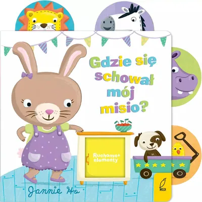 Produktbild von Ruchoma książeczka dla dzieci Gdzie się schował mój misio?