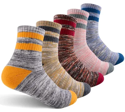 Produktbild von Damen Wandersocken - Bequeme Feuchtigkeitsregulierende Socken für Trekking und Skifahren - Multi-Pack