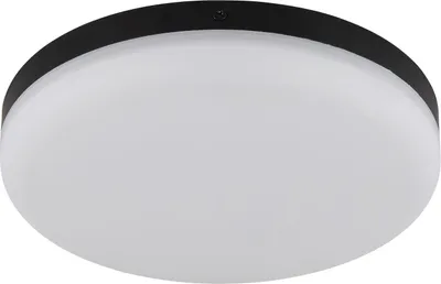 Immagine prodotto di Plafoniera LED, nero opaco, D 22 cm