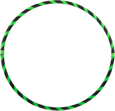 Produktbild von Faltbarer Anfänger Hula Hoop Reifen, Neon-Grün Ø105cm