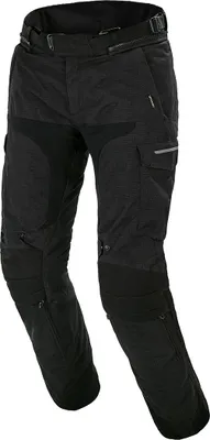 Zdjęcie produktu dla Wodoodporne tekstylne spodnie motocyklowe Macna Novado, czarne, 4XL