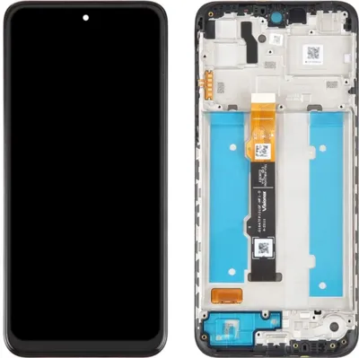 Produktbild von LCD-Display und Touchscreen, Ersatzbildschirm für Motorola Moto G31 4G XT2173 (OLED) mit Rahmen, Ersatzteile für Smartphone