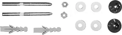 Obrázok produktu pre DURAVIT 0067131000 Upevnenie pre pisoár, chróm