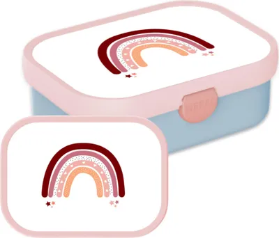Productafbeelding van Mepal Campus Lunchbox, Regenboogdesign – 750 ml – Roze