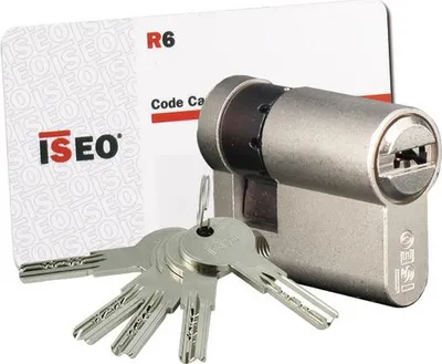 Image de Cylindre Cavers ISEO City ISR6 - Nickelé - 30 x 10 mm