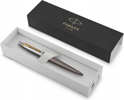 Image de Parker Kugelschreiber Jotter G.T. Grey Core Finish M Schwarz Geschenkbox