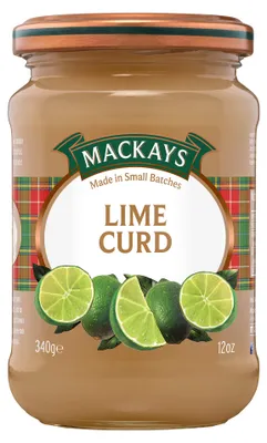Produktbild von MACKAYS Lime Curd – Schottische Limettencreme, 340g