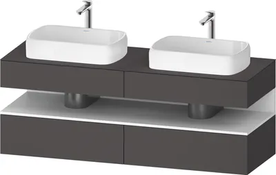 Produktbild von DURAVIT QA4779018490000 QTG KWTU WH Ek. 1600x550x600 Gt Mt. H