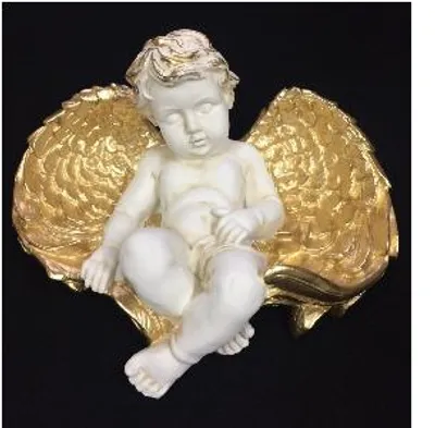 Produktbild von Engel Skulptur Skulpturen Figur Figuren Schutzengel Engelfiguren Dekoration 0637