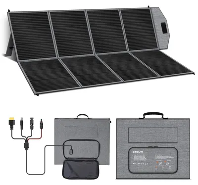 Obrázek produktu pro Přenosný solární panel - Solární nabíječka - Solární kolektor - Skládací panel - Mobilní solární panel