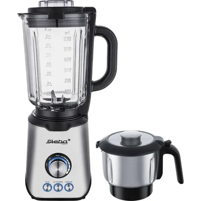 Zdjęcie produktu dla Steba MX 4 PLUS - Mikser stojący - 1,75 litra - 1,2 kW - stal nierdzewna/czarny