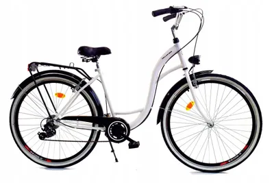 Zdjęcie produktu dla Rower Dallas City 26" 7spd - biały z czarnym