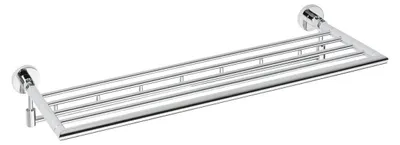 Produktbild von Sapho X-ROUND Handtuchregal, kippbar, mit Haken 600mm, Chrom