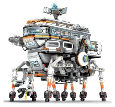 Image de Reobrix 99003 Machine marcheuse RC - Kit de construction à emboîter - 1378 pièces