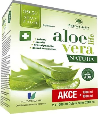 Immagine prodotto di Aloeveralife natura 1000 ml + 1000 ml