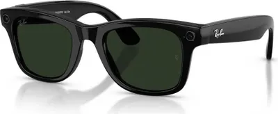 Produktbild von Ray-ban Wayfarer Meta Gen 2 Photochrome Sonnenbrille Schwarz Transitions Graphite Green/CAT1-3 Schwarz Transitions Graphite Green/CAT1-3