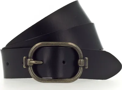 Produktbild von MUSTANG Leder Gürtel Classic Belt W80 Black schwarz