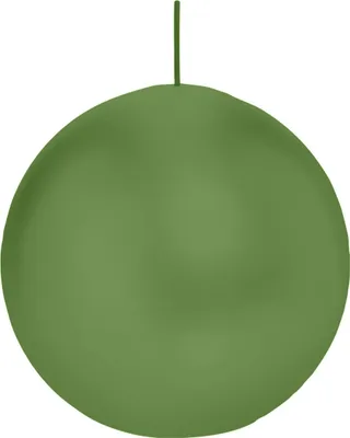 Produktbild von Kugelkerzen Pastell Grün Ø 100 mm, 6 Stück