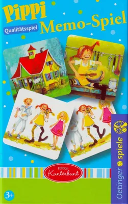 Produktbild von Lindgren, A: Pippi Memo Spiel