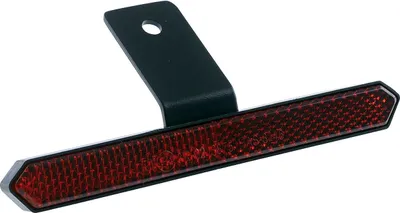Produktbild von Motorrad Rückstrahler eckig custom Reflektor Katzenauge Halter Moped Roller Quad