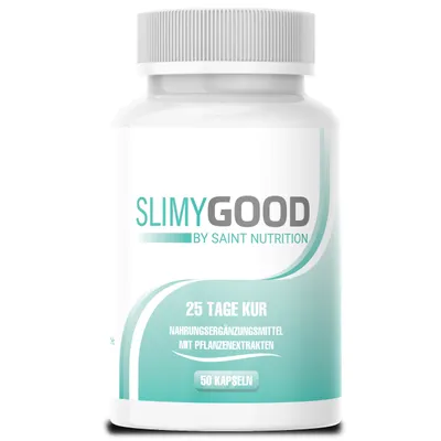 Produktbild von Saint Nutrition® Slimygood – fördert Sättigungsgefühl – Stoffwechsel aktivieren – mehr Energie – unterstützt Gеwichtsreduktion - zum abnеhmen - 50 Stk