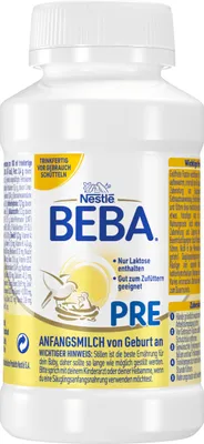 Produktbild von Beba PRE trinkfertig - 12x200ml Flasche