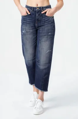 Produktbild von M.O.D Miracle of Denim Carrie Barrel Jeans Damen Elba Blue