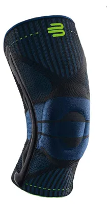 Immagine prodotto di Fascia per il ginocchio sportiva con anello in silicone per supporto