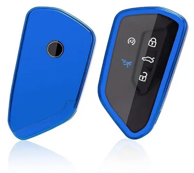 Immagine prodotto di Custodia per chiavi auto in TPU, colore blu, compatibile con Cupra Terramar, Formentor, Tavascan, Born